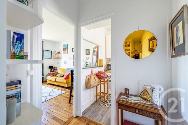 Appartement F2 à vendre  2 pièces - 34,50 m2 PARIS - 75020