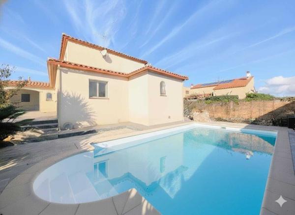 Villa 4 faces piscine centre Saint Laurent de la Salanque