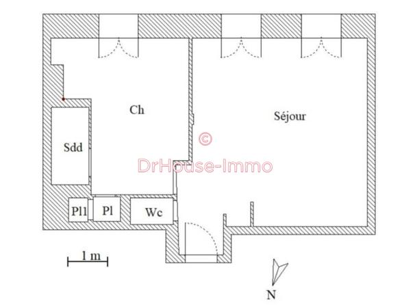 Appartement à vendre 2 pièces de 35 m²
