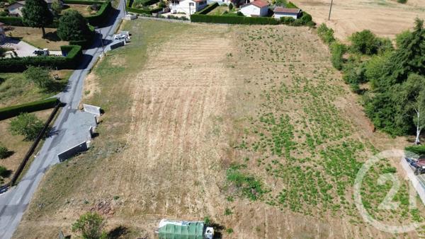 Terrain à vendre  1593 m 2   ST DIDIER SUR BEAUJEU  - 69