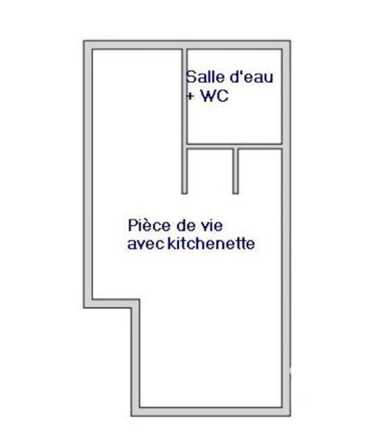 Location appartement 1 pièce 24 m² Grenoble