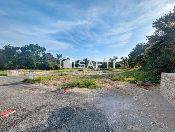 Terrain viabilisé de 513 m²