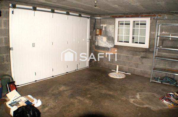 Maison 3 chambres, garage et terrain clos