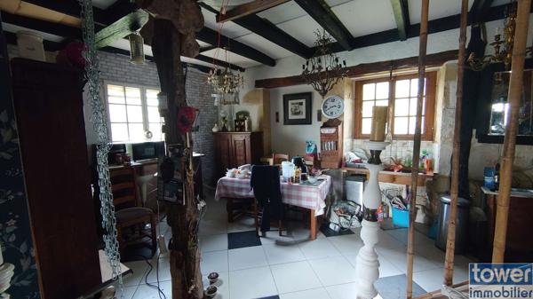 MAISON DE MAITRE 200 m2 ET SA GRANGE EN PIERRE à restaurer sur terrain 4.85 HA BASSE VALLE DU LOT 46700