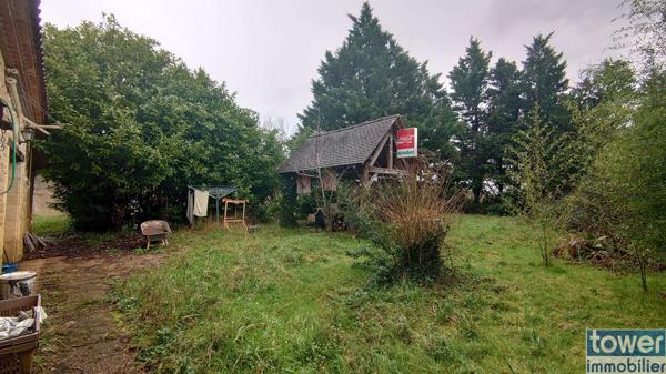MAISON DE MAITRE 200 m2 ET SA GRANGE EN PIERRE à restaurer sur terrain 4.85 HA BASSE VALLE DU LOT 46700