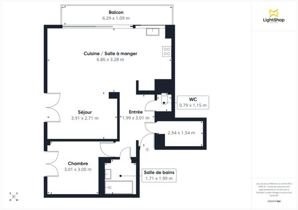 Entièrement rénové ! 2/3 pièces lumineux de 57 m² - Balcon, parking, et cave - Avenue de Joinville, Nogent-sur-Marne
