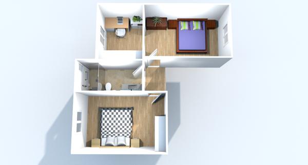 Maison 3 pièces - 80 m²