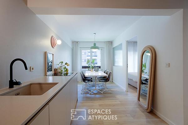 Duplex rénové par architecte avec vue imprenable