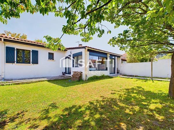 Maison individuelle rénovée -  117 m2 - 4 chambres - Jardin