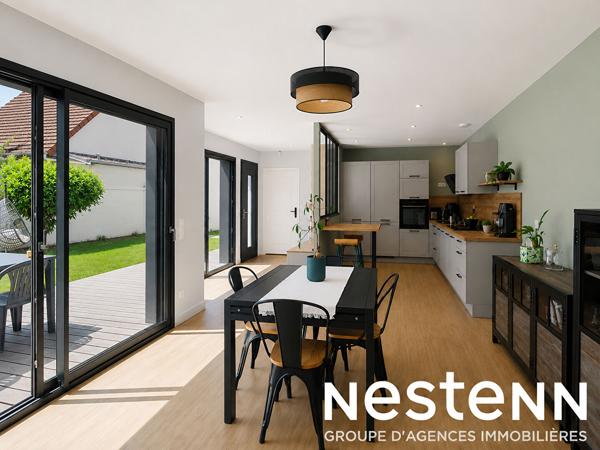 MAISON DE PLAIN-PIED AVEC TERRASSE, JARDIN, DÉPENDANCE, GARAGE ET CAVE