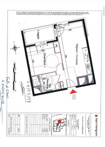 Appartement à vendre 2 pièces MEYZIEU (69)