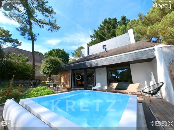 La Baule Les Pins 
Villa d'architecte à 400m de la plage