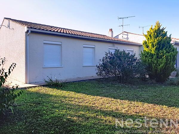 Maison de plaind-pied à vendre à Saujon,98m², 3 Chambres, et Garage Double, quartier résidentiel !