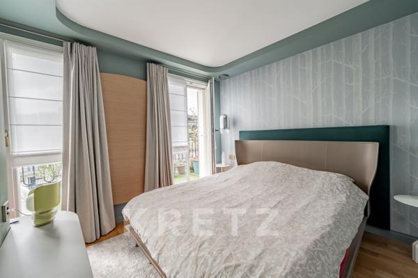 Penthouse d'exception sur l'Arc de Triomphe.