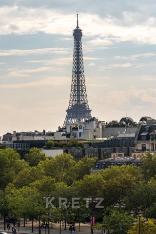 Penthouse d'exception sur l'Arc de Triomphe.