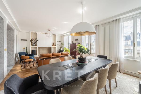 Penthouse d'exception sur l'Arc de Triomphe.