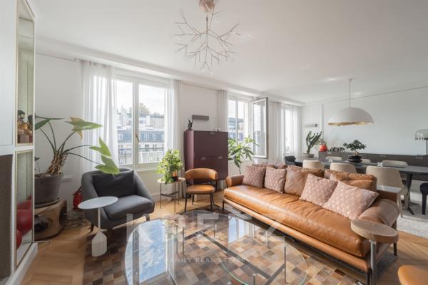 Penthouse d'exception sur l'Arc de Triomphe.