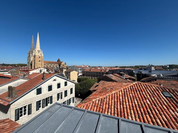 Unique à Bayonne : Un joyau historique avec terrasse et vue panoramique sur les toits