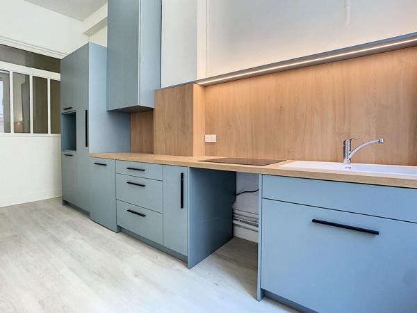 Lyon 6ème : T3 récemment rénové, emplacement idéal avec cuisine équipée
