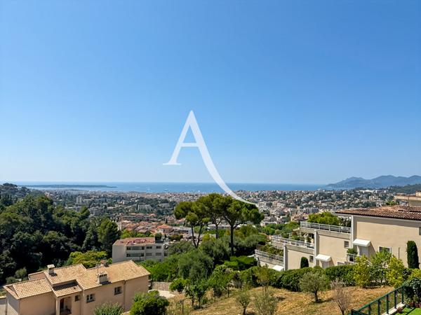 Dernier étage - Vue mer panoramique - Appartement 4 pièces neuf au Cannet