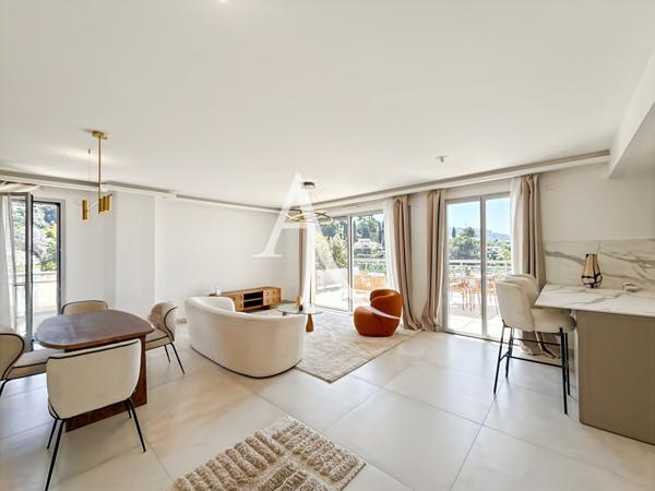 Dernier étage - Vue mer panoramique - Appartement 4 pièces neuf au Cannet