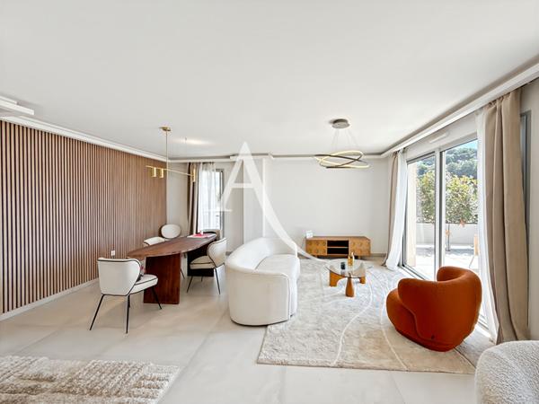 Dernier étage - Vue mer panoramique - Appartement 4 pièces neuf au Cannet