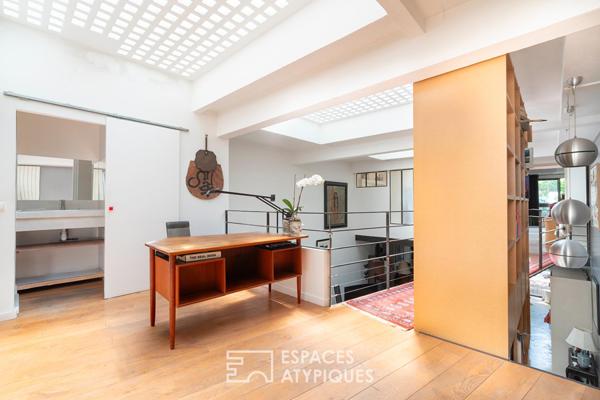 Loft avec rooftop, jardin et terrasse
