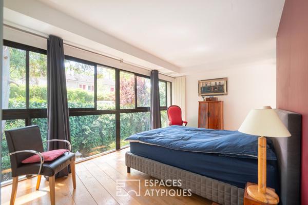 Loft avec rooftop, jardin et terrasse