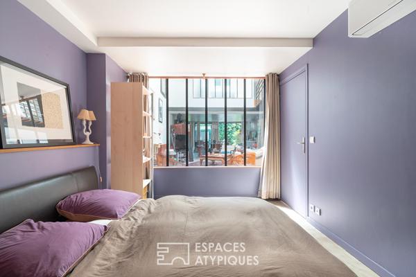 Loft avec rooftop, jardin et terrasse