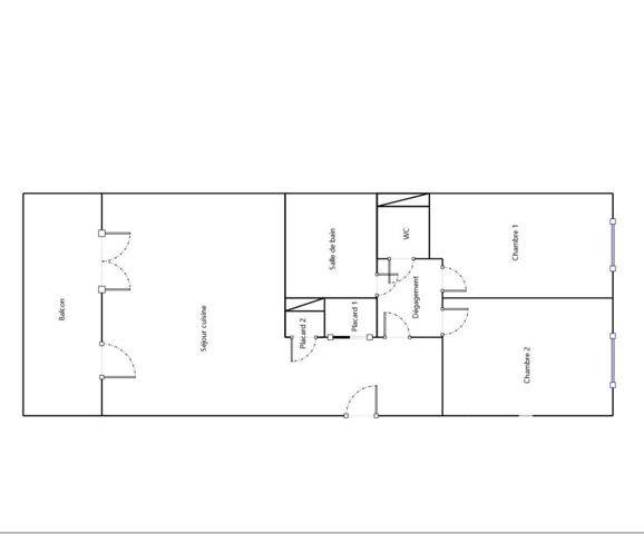 Appartement 3 pièces de 61 m² à Neuilly-sur-Marne (93330)