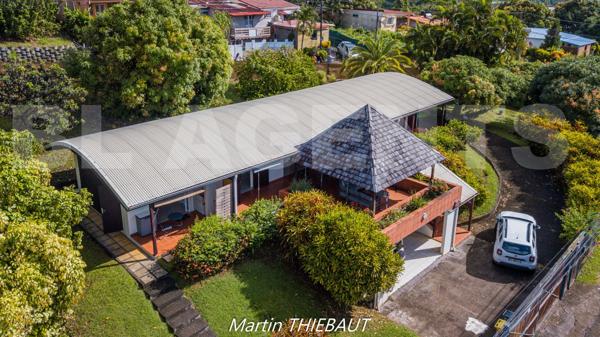 Maison avec studio indépendant et carbet avec vue campagne