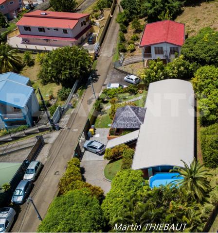 Maison avec studio indépendant et carbet avec vue campagne