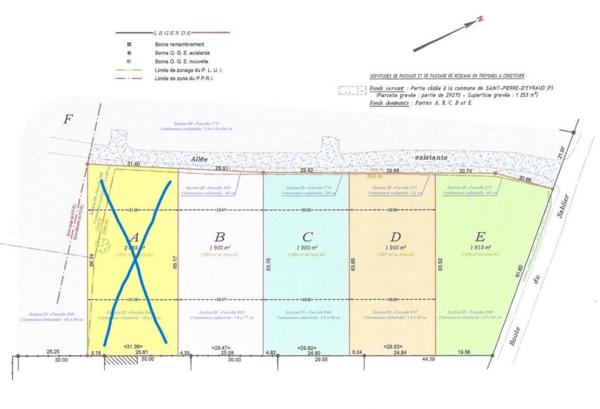 Terrain viabilisé au calme, projet sur mesure