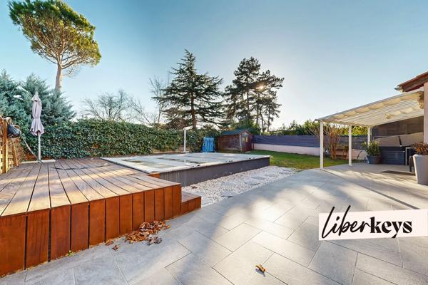 Magnifique maison de standing, lumineuse, 5 chambres, piscine, terrasse et jolie terrain  | avenue Général Leclerc | 69300 Caluire et Cuire 