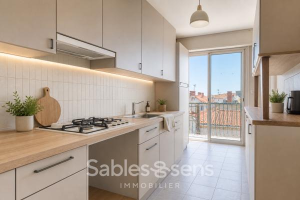 Appartement T3 avec cave dans le Pentagone sur la commune de La-Roche-sur-Yon