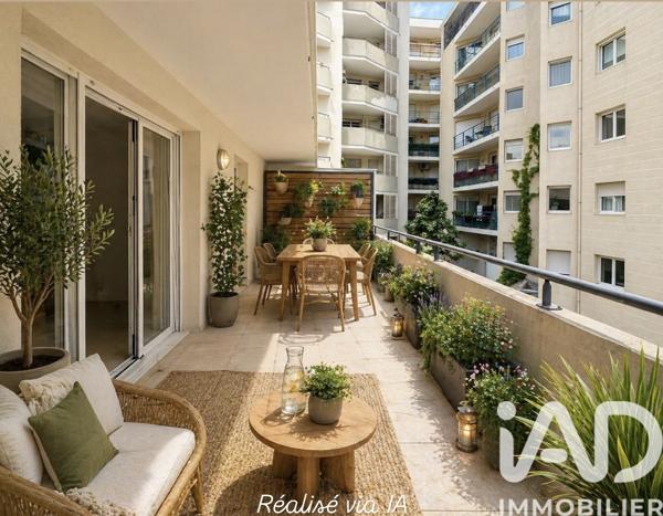 Appartement à vendre 4 pièces 70,35 m² Marseille 8
