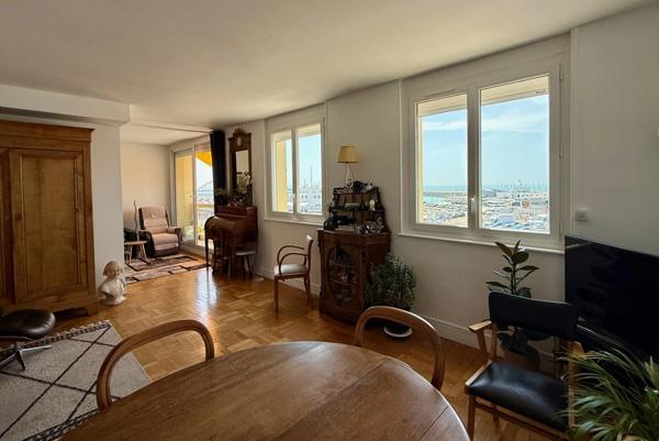 Appartement Vue mer, à vendre 3 pièces LE HAVRE (76)