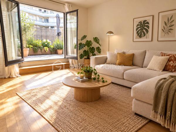 Limite paris, métro (11) à 5 minutes, venez découvrir ce vaste 2 piéces de 50 M2 avec  1 grande Terrasse.
Dans une Résidence recherchée, avec Gardien, espaces verts, l'entrée dessert un vaste salon, en partie ouvert sur la cuisine, avec un accès du salon direct sur une grande Terrasse, la cuisine attenante est en partie ouverte, possibilité de l'ouvrir entièrement. Grande chambre, avec une salle de bains à rafraîchir. placards, dressing.
Au pieds de tous les commerces, idéal jeune couple. DPE C, cave et possibilité d’acquérir une place de parking en sus.
A voir rapidement !