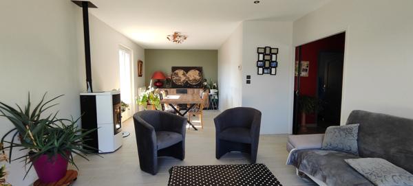 Sainte-Foy-l'Argentière (69610) maison sur sous-sol avec grand terrain et piscine