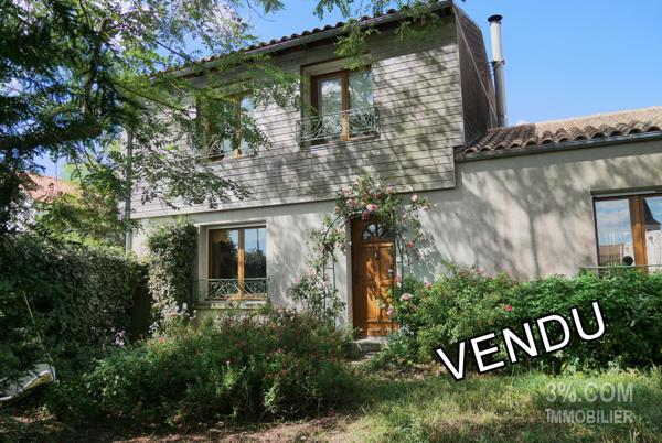 Maison atypique de 190m², 4 Chambres, Garage 55m², Jardin 684m² Saint-Léger-les-Vignes (44710)