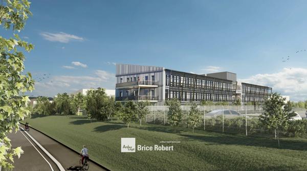 Bureaux neufs à vendre ou à louer à Rillieux La Pape architecture moderne