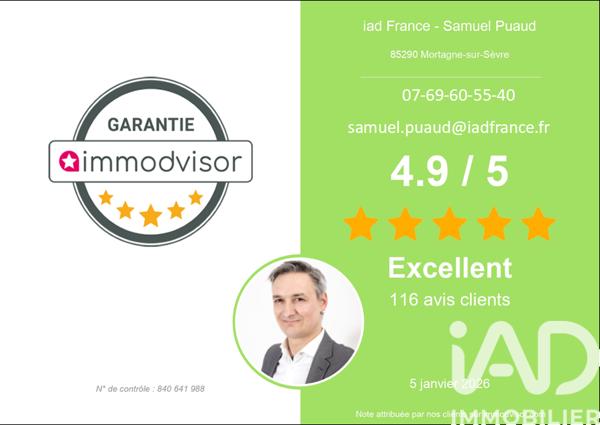 Maison à vendre 8 pièces 149 m² Les Herbiers