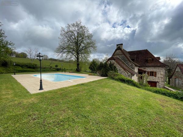 Maison à vendre à Lacapelle-Marival dans le Lot (46120), ref : 46030/MAIS/534
