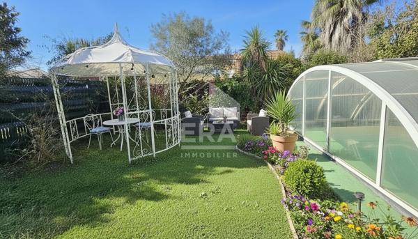 Canet en Roussillon : maison 4 faces à vendre avec garage et jardin avec pisicne