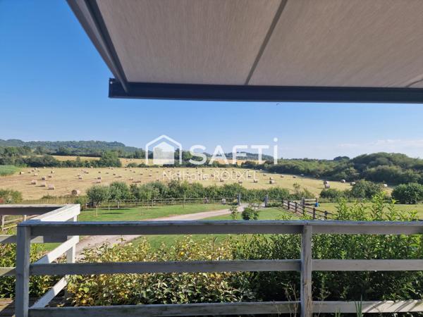 Maison 195 m2, 4 chambres, 2 salles d'eau, 2214 m2 terrain