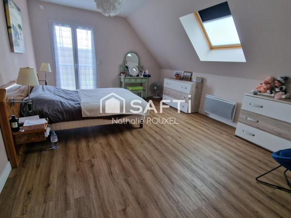 Maison 195 m2, 4 chambres, 2 salles d'eau, 2214 m2 terrain