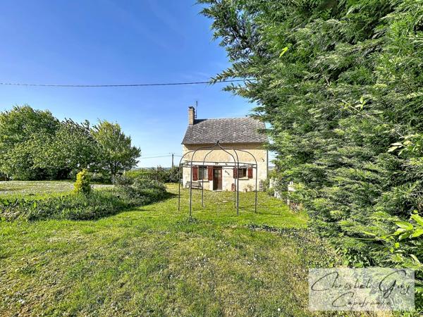 Chenu (72), maison de campagne sans travaux à vendre, 2 chambres sur 1825 m² de terrain