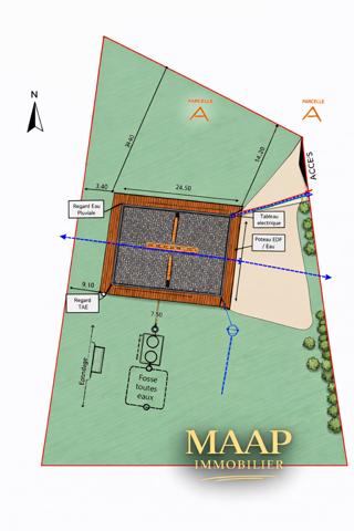🌿 Chalet bois écologique à terminer sur terrain nature – Projet rare 50 000 €