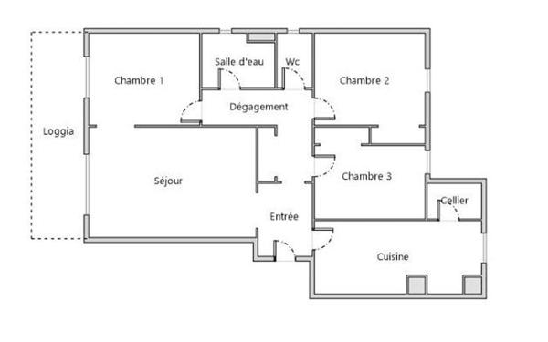 Appartement à vendre    4 pièces • 73,72 m2 Montpellier