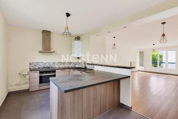 APPARTEMENT 2 CHAMBRES SAINT BRIEUC PROCHE CENTRE ET GARE AVEC BALCON